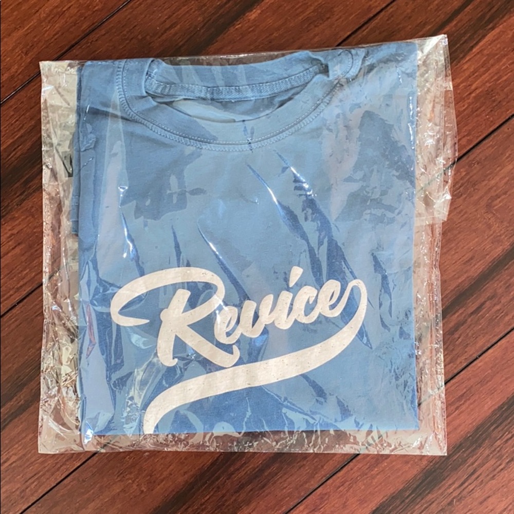 Revice Denim Tee Shirt T-shirt Top